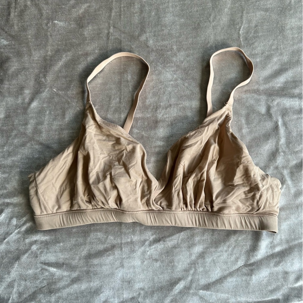 SKIMS Crossover Bralette L Clay